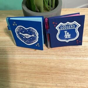 Dodgers Themed Notebooks with Pens